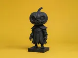 Pumpkin Head Warrior Figurine-0