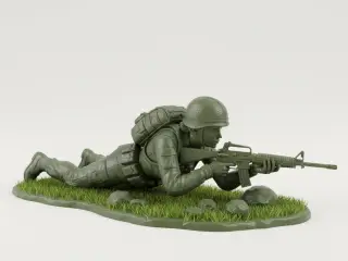 Plastic Army Woman 2