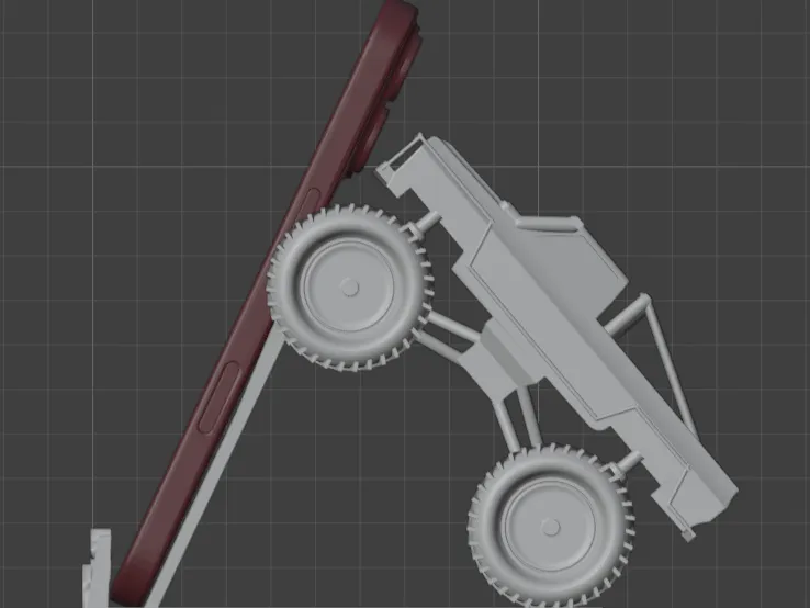 Phone stand Monster Truck