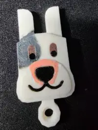 PRINT-IN-PLACE DOGGY KEYCHAIN-1