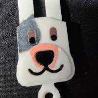 PRINT-IN-PLACE DOGGY KEYCHAIN-1