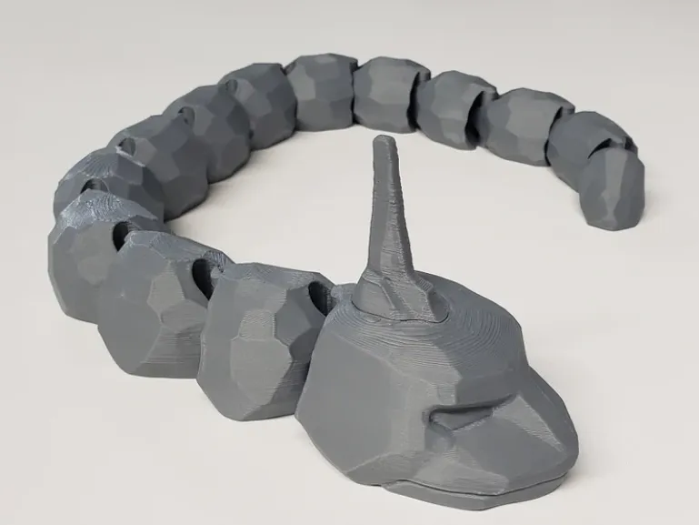 Flexi Fidget Articulated Onix Pokemon