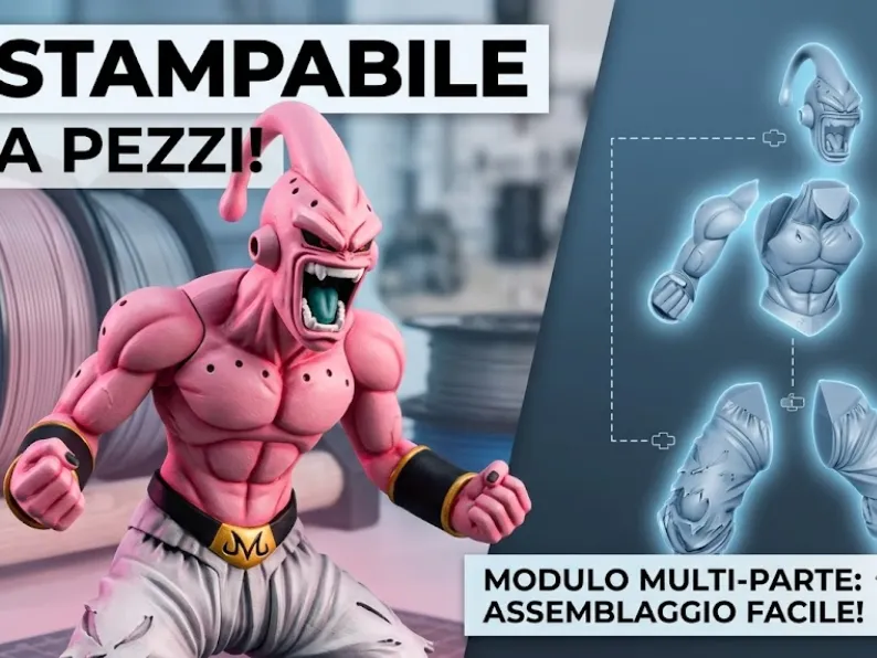 majin-bu a PEZZI