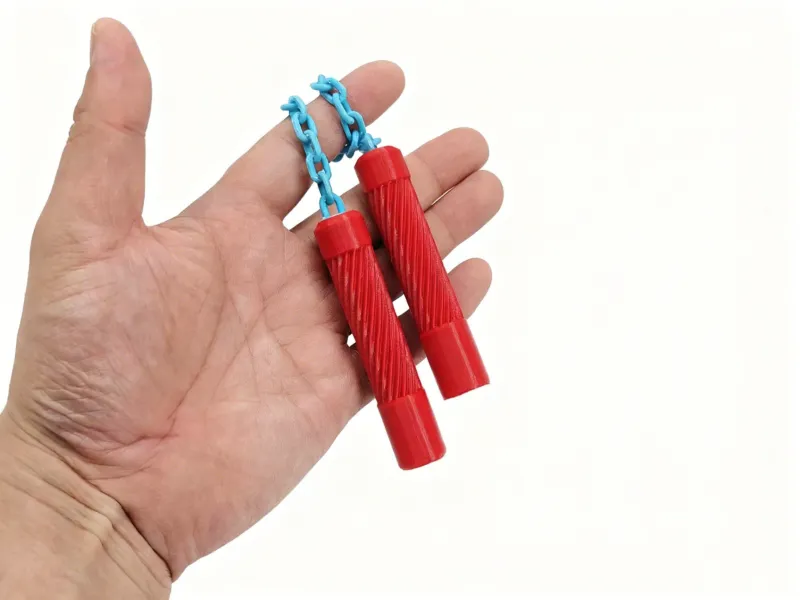Mini Fidget Nunchucks, handpalmgroot stressverlichtend speelgoed