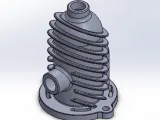 Pieza Mecanica - Modelado Hibrido-0