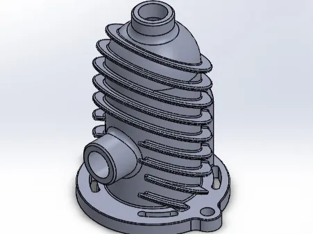 Pieza Mecanica - Modelado Hibrido