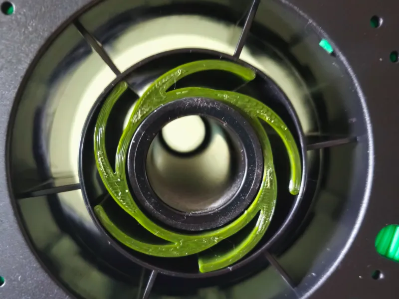 Reducing the coil diameter 58mm