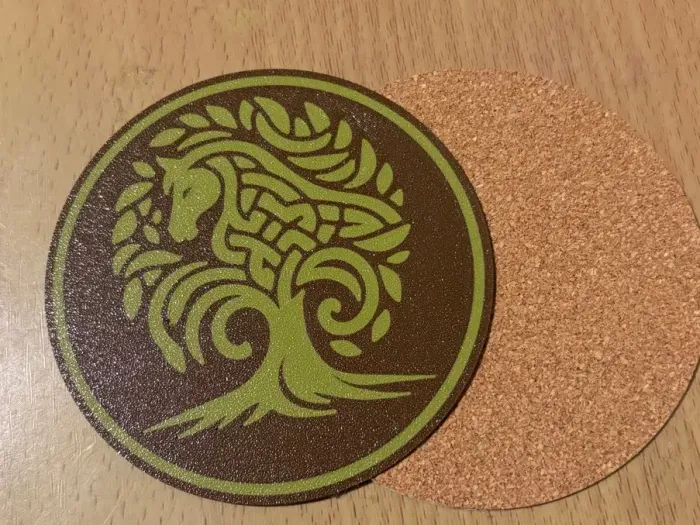 Irish Celtic Horse Coaster