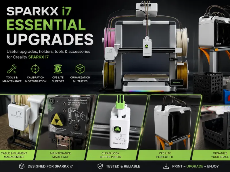 SparkX i7 Essential Upgrades