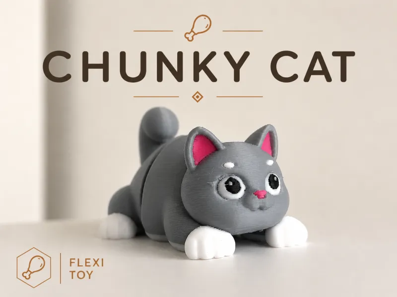 massive Katze Flexi-Spielzeug gelenkige Katze