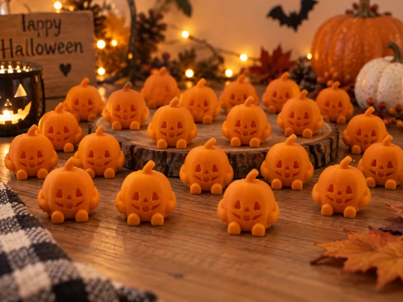 Mini-Kürbis-Buddy | Süße Halloween-Deko