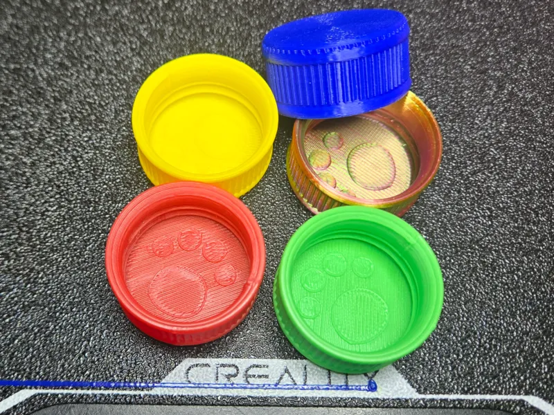 Improved Ultimate Smooth Rolling Bottle Cap Paw Cat Toy 2.0