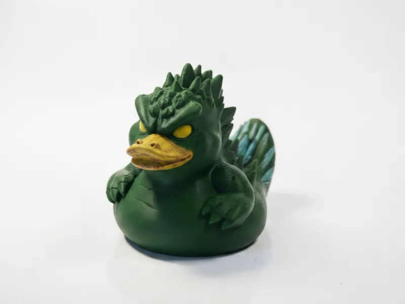 橡皮鸭哥斯拉手办 3D打印模型
