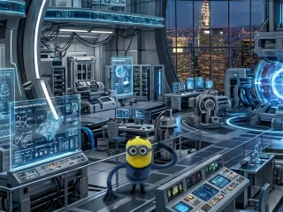 🧪 Minion Fantastic — Stretchy Scientist