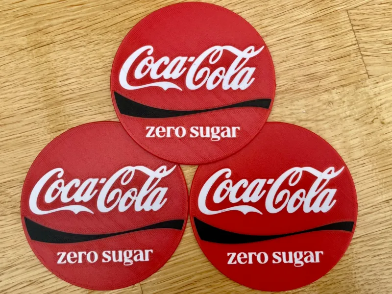 Coca Cola Zero Sugar Coaster