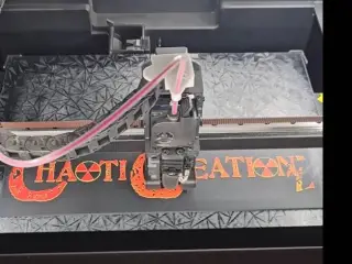 Custom Chaotic Creationz Sign with Stand