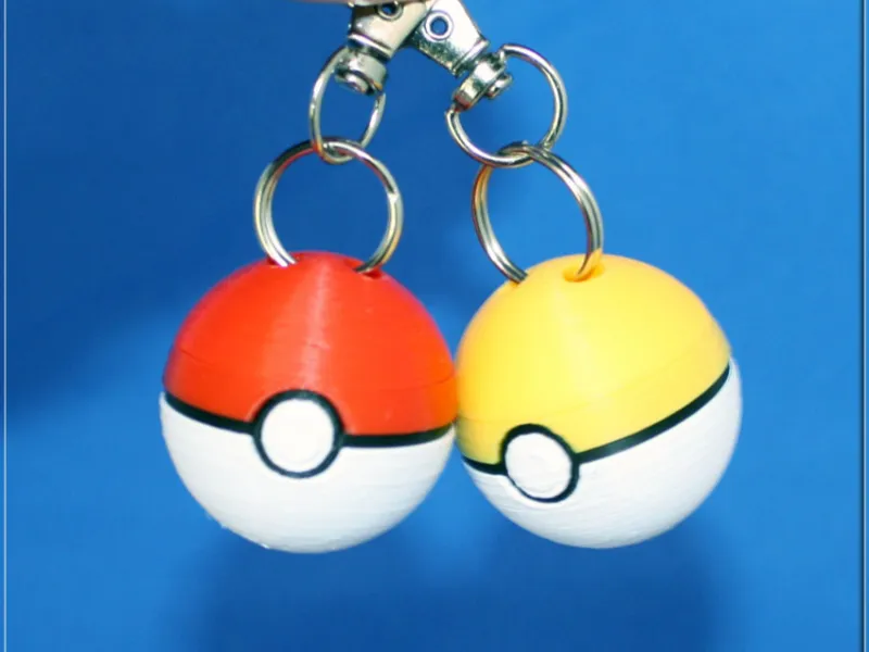 ポケモンボールキーチェーン