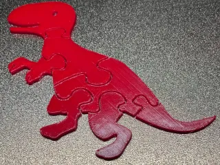 Dinosaur Kids Puzzles - Print-in-place 1163973