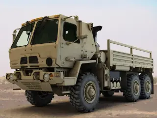Army FMTV medium tactical vehicle.