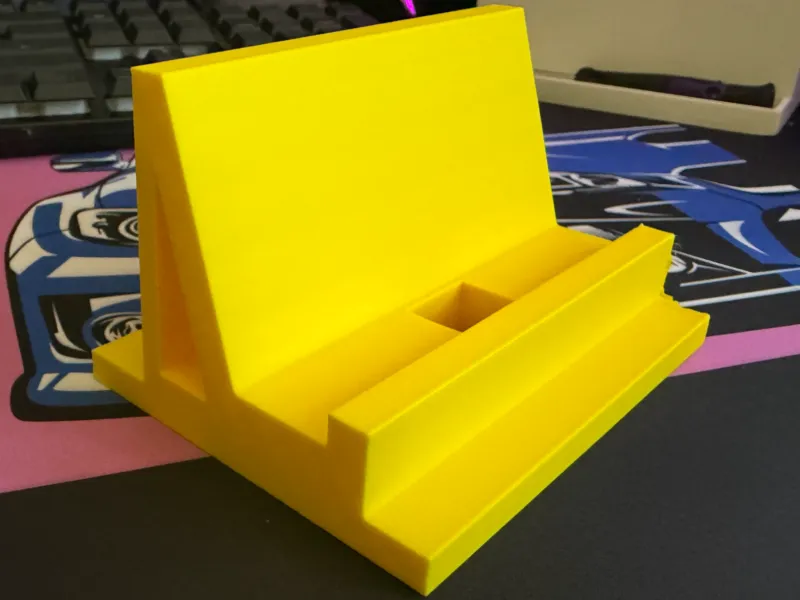 Suport de telefon cu cabluri ascunse