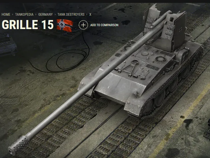 GRILL 15 TANK DESTROYER, GER ARMY 1942