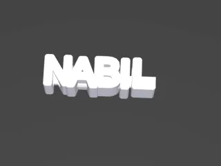 Customizable parametric pencil name Toppers V2