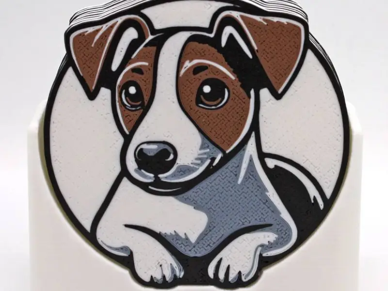 Jack Russell Hund Untersetzer