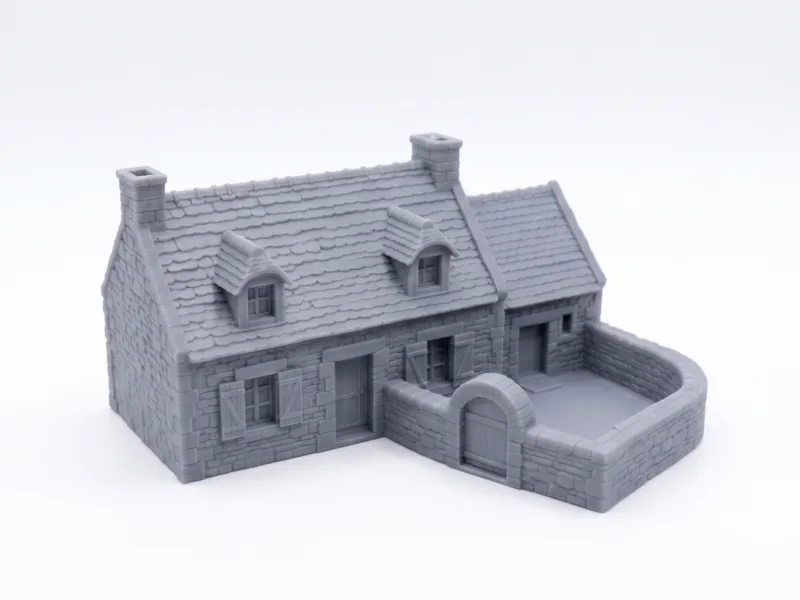 Breton stone house