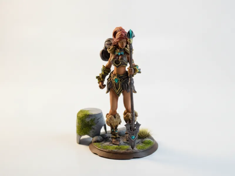 Фигурка Нидале Охотницы из League of Legends для 3D-печати