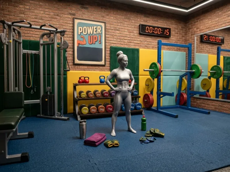 Fitness Woman – Athletic Body & Abs