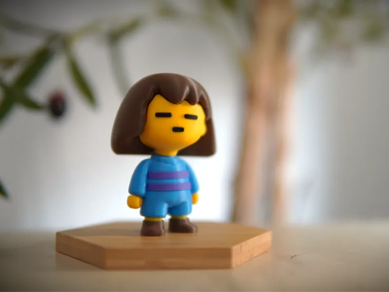 Фриск из Undertale - Разделение на части