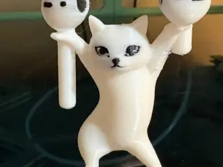 Cat with Airpods
