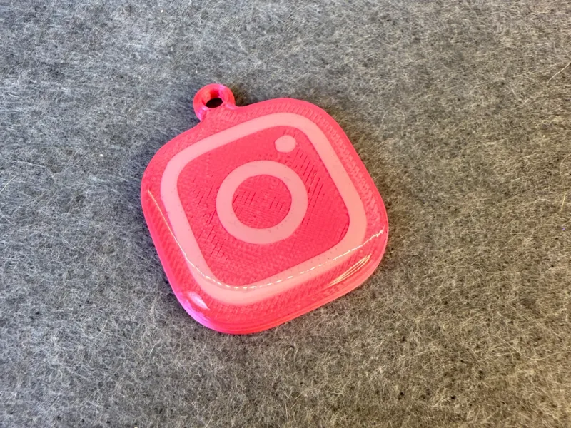 KEYCHAIN NFC INSTAGRAM