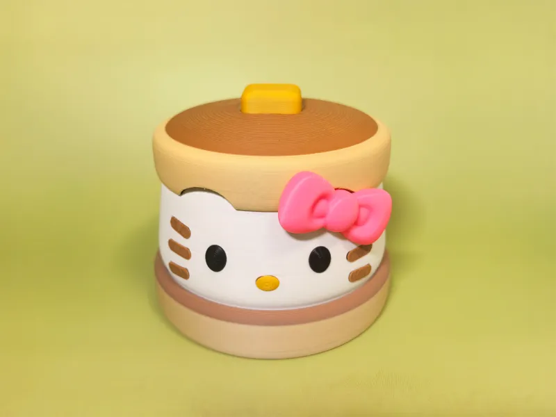 hellokitty铜锣烧收纳盒copper gong cake storage box