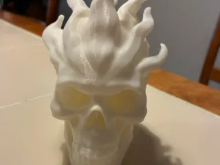 Flame Skull