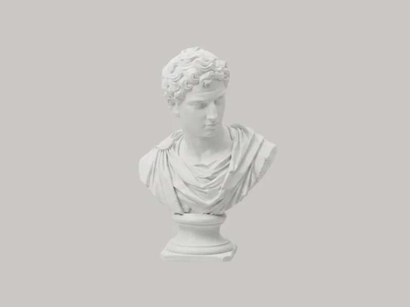 Klassieke Romeinse buste - Antieke sculptuurfiguur