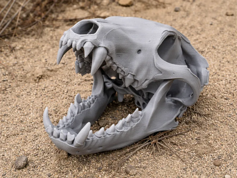 Wolf Skull