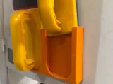 Woodworking magnetic push-block holder-0