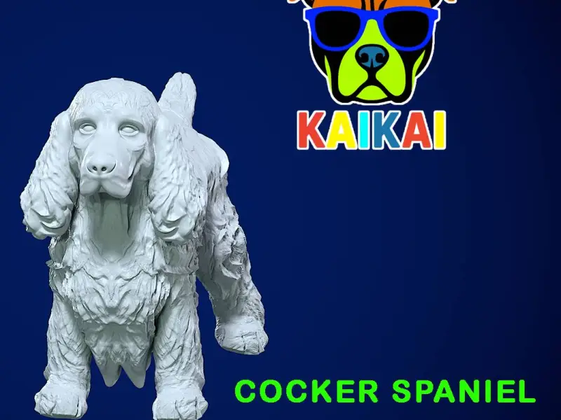 Собака кокер-спаниель - американский кокер-спаниель - 3D-печать