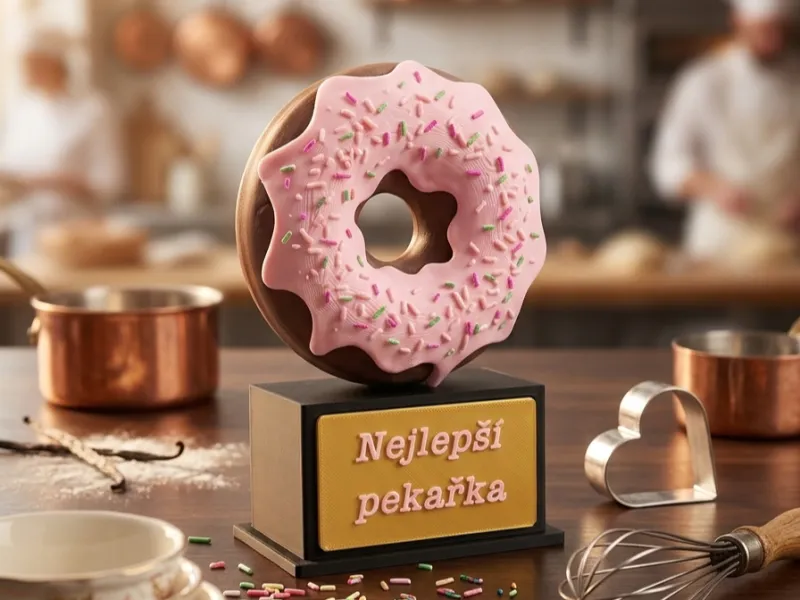 Trofeo de Donut Personalizado