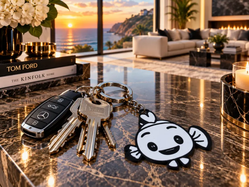 Nemo Emoji Keychain