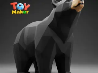 Geometric Bear Modern