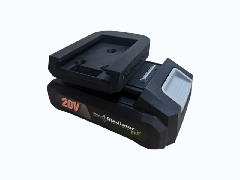 Gladiator Pro 20V Battery Adapter - Mounting Bracket