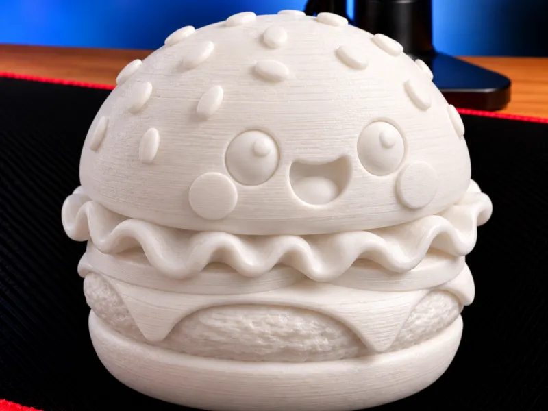 Figura Chibi de Hambúrguer