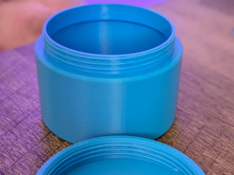 Small Jar with Screw-On Lid