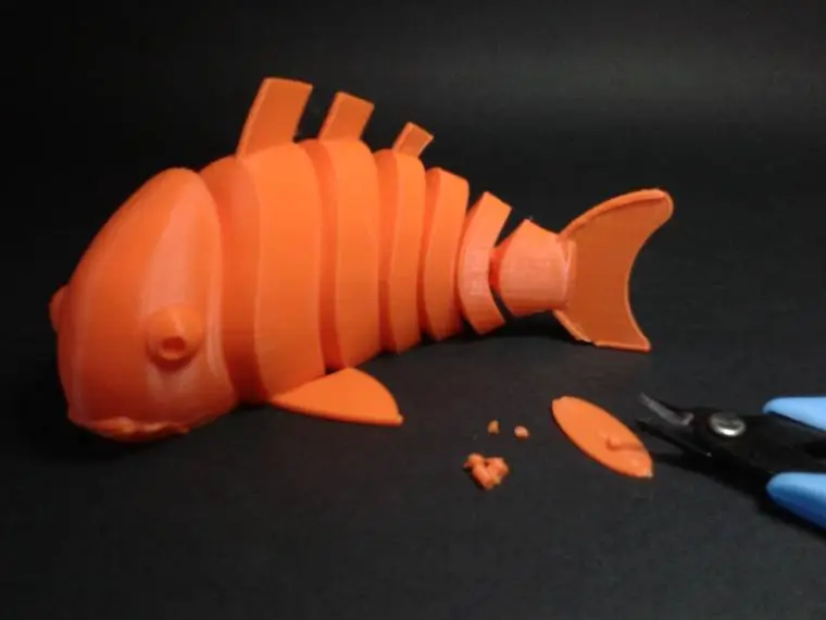 Articulated Goldfish Carp Koi-1