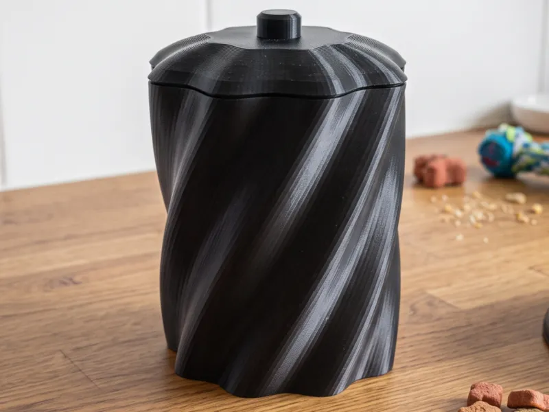Treat Jar "Twist" with Lid