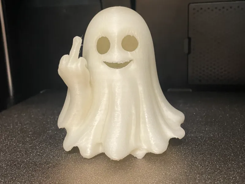 smiling ghost
