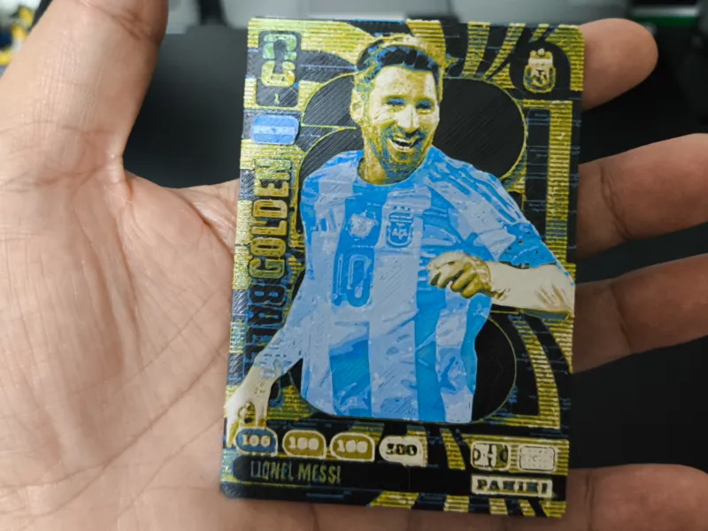 Card Messi Golden Baller
