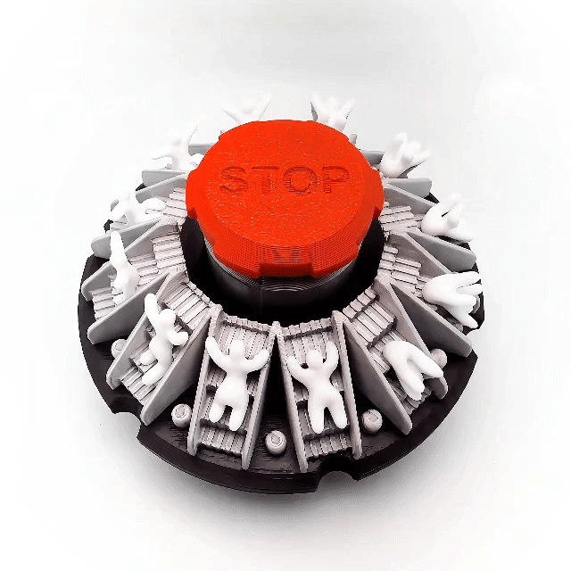 Spinner Zoetropio "Guasto alla Scala Mobile"